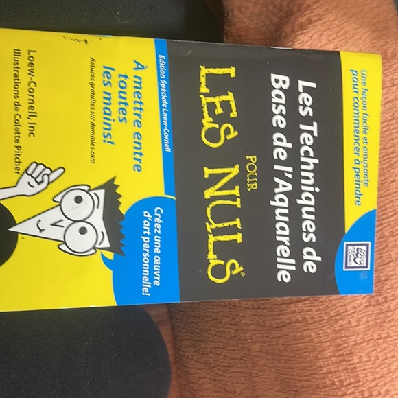 Español and English watercolor painting basics for dummies book. - Picture 2 of 2